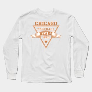 Retro Chicago Bears Long Sleeve T-Shirt